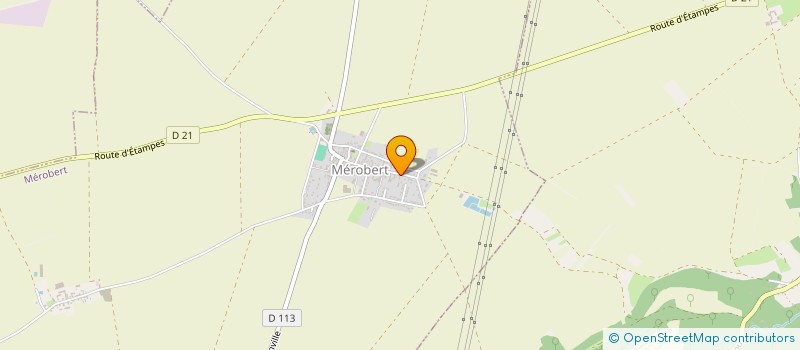 localisation de l'entreprise MONSIEUR FRANCIS PATTE  MEROBERT