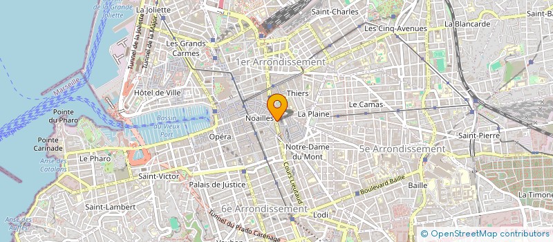 localisation de l'entreprise MONSIEUR FRANCIS PAUL à MARSEILLE