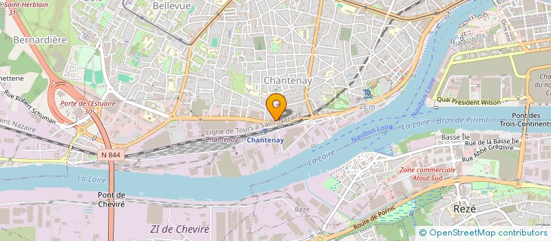 localisation de l'entreprise MONSIEUR FRANCIS PAUTRIC  NANTES