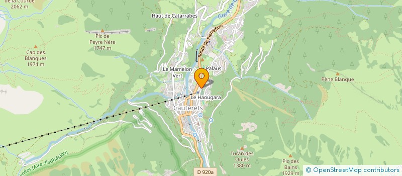 localisation de l'entreprise MONSIEUR FRANCIS PAWLAK à CAUTERETS