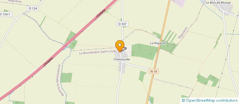 localisation de l'entreprise MONSIEUR FRANCIS PEANNE à MESLAY-LE-VIDAME