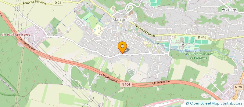localisation de l'entreprise MONSIEUR FRANCIS PELEGRY à MARCOUSSIS