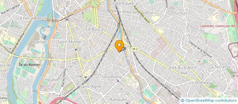 localisation de l'entreprise MONSIEUR FRANCIS PELISSOU à TOULOUSE