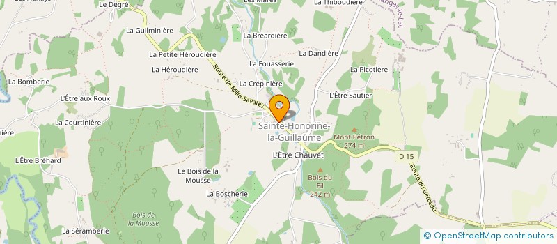 localisation de l'entreprise MONSIEUR FRANCIS PELLOUIN à MENIL-HERMEI