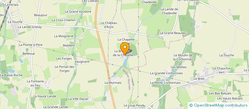 localisation de l'entreprise MONSIEUR FRANCIS PELTIER  DOL-DE-BRETAGNE