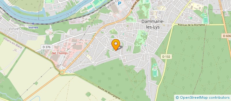 localisation de l'entreprise MONSIEUR FRANCIS PERAZZONE à DAMMARIE-LES-LYS