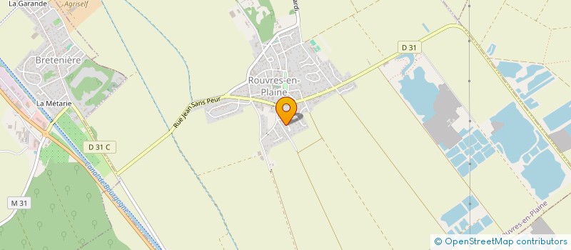 localisation de l'entreprise MONSIEUR FRANCIS PERNEE  ROUVRES-EN-PLAINE