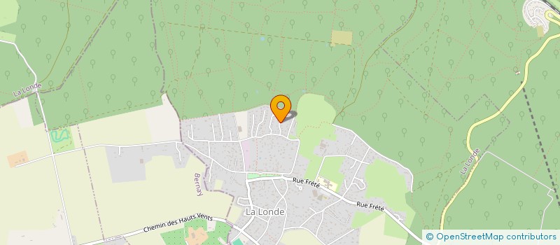 localisation de l'entreprise MONSIEUR FRANCIS PERRAUDIN  LA LONDE