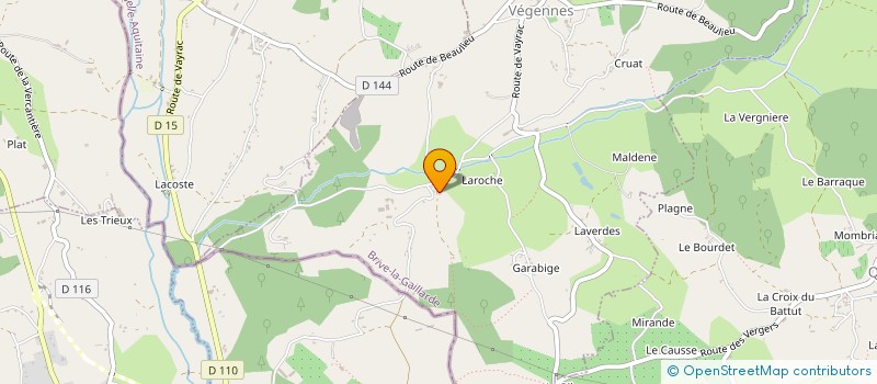 localisation de l'entreprise MONSIEUR FRANCIS PERRIER  VEGENNES