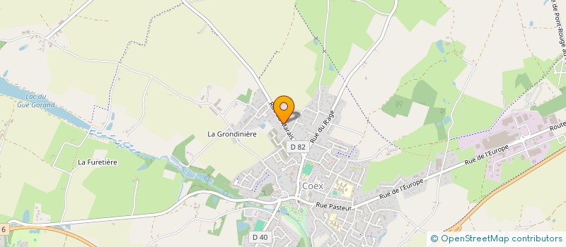 localisation de l'entreprise MONSIEUR FRANCIS PETIT à SAINT-MAIXENT-SUR-VIE