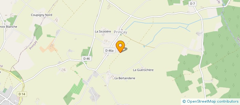 localisation de l'entreprise MONSIEUR FRANCIS PETIT-CLAIR à PRINCAY
