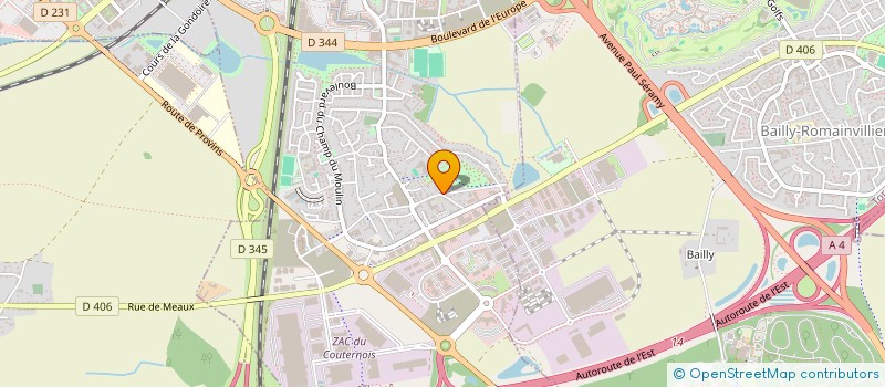 localisation de l'entreprise MONSIEUR FRANCIS PETOT  SERRIS