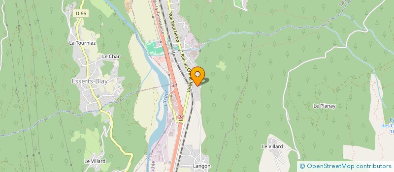 localisation de l'entreprise MONSIEUR FRANCIS PETRAKIAN  LA BATHIE