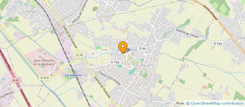 localisation de l'entreprise MONSIEUR FRANCIS PHELIZON  ESCALQUENS