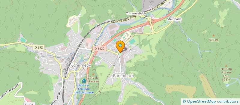 localisation de l'entreprise MONSIEUR FRANCIS PHILBERT  RUSS