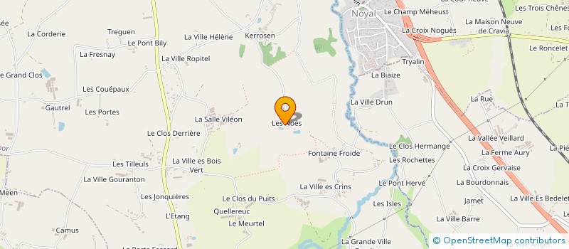 localisation de l'entreprise MONSIEUR FRANCIS PHILIPPE  LAMBALLE-ARMOR