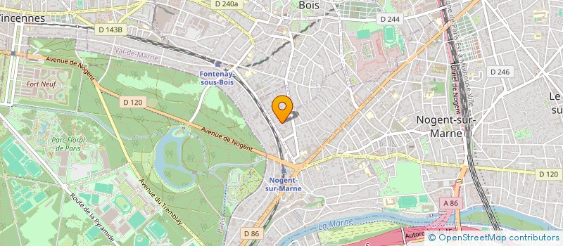 localisation de l'entreprise MONSIEUR FRANCIS PHON  NOGENT-SUR-MARNE