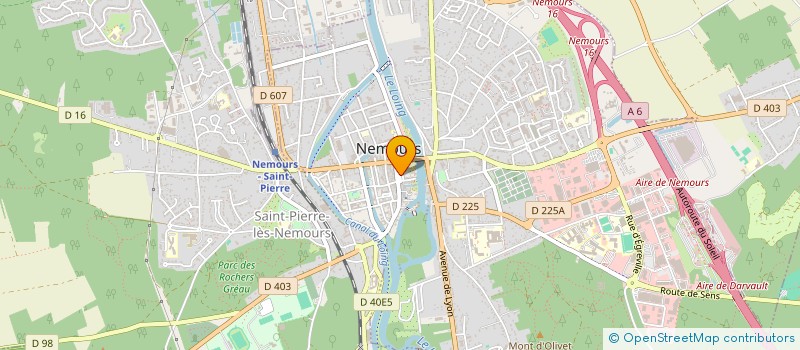 localisation de l'entreprise MONSIEUR FRANCIS PICAULT  NEMOURS