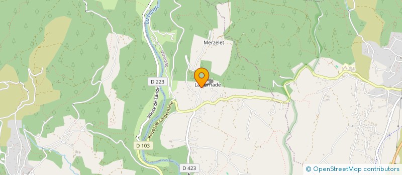 localisation de l'entreprise MONSIEUR FRANCIS PIERRON  VALGORGE