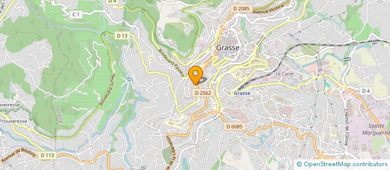 localisation de l'entreprise MONSIEUR FRANCIS PIERRON  GRASSE