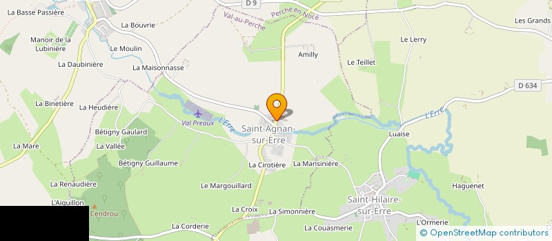 localisation de l'entreprise MONSIEUR FRANCIS PIGEARD à VAL-AU-PERCHE