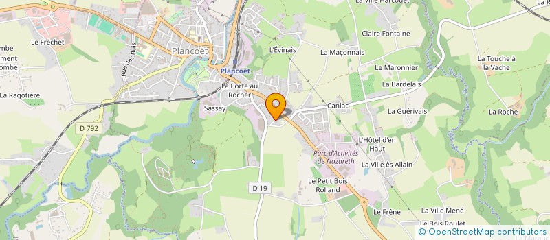 localisation de l'entreprise MONSIEUR FRANCIS PILLAIS à PLANCOET
