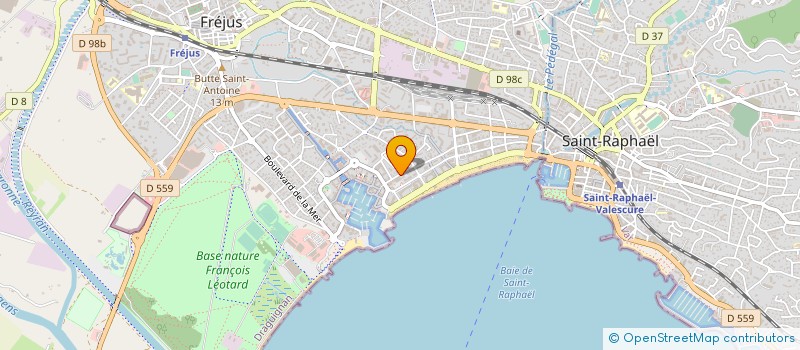 localisation de l'entreprise MONSIEUR FRANCIS PIOVETTI à FREJUS