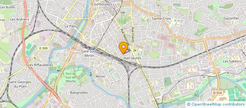 localisation de l'entreprise MONSIEUR FRANCIS PIQUERA  LE MANS