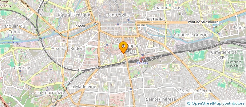 localisation de l'entreprise MONSIEUR FRANCIS PLACID  RENNES
