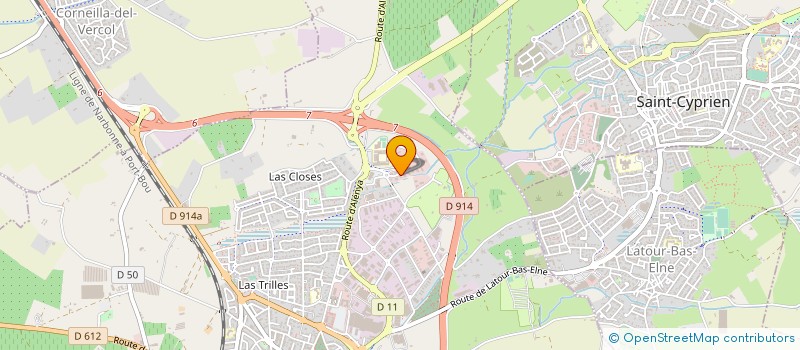 localisation de l'entreprise MONSIEUR FRANCIS PLANAS à ELNE