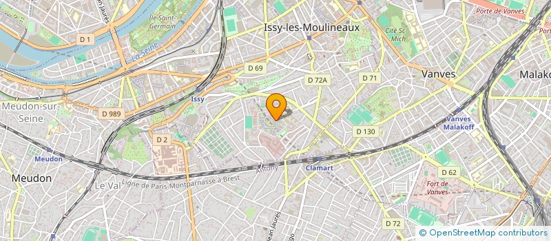 localisation de l'entreprise MONSIEUR FRANCIS PLAT à ISSY-LES-MOULINEAUX