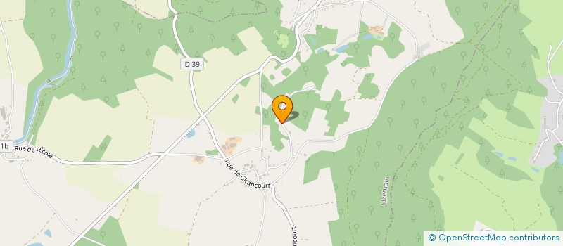 localisation de l'entreprise MONSIEUR FRANCIS POIROT  UZEMAIN