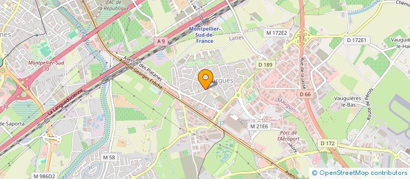 localisation de l'entreprise MONSIEUR FRANCIS POLTORATZKY à LATTES