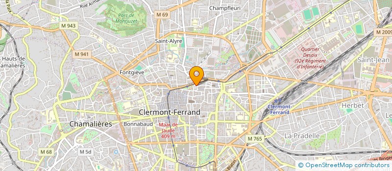 localisation de l'entreprise MONSIEUR FRANCIS PONCET à CLERMONT-FERRAND