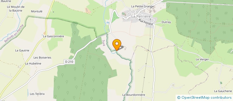 localisation de l'entreprise MONSIEUR FRANCIS POTTIER à BELFORET-EN-PERCHE