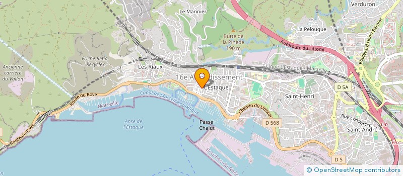 localisation de l'entreprise MONSIEUR FRANCIS PRADET  MARSEILLE