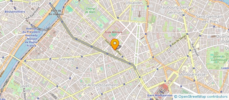 localisation de l'entreprise MONSIEUR FRANCIS PRAT  PARIS