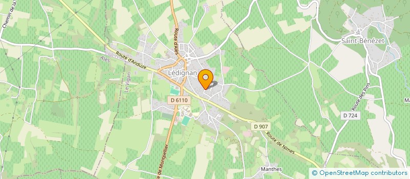 localisation de l'entreprise MONSIEUR FRANCIS PRATA à LEZAN