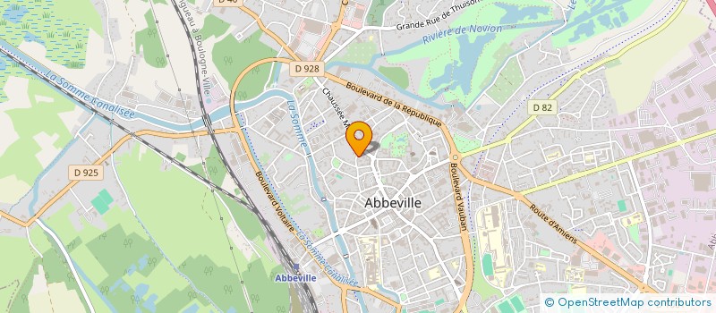 localisation de l'entreprise MONSIEUR FRANCIS PRESTAUX à ABBEVILLE