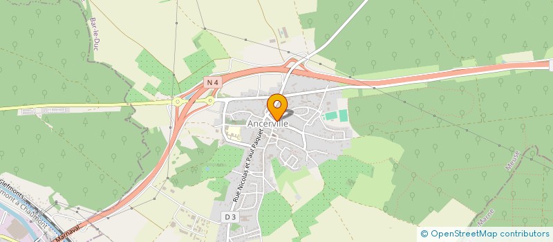 localisation de l'entreprise MONSIEUR FRANCIS PREVOT à COUSANCES-LES-FORGES