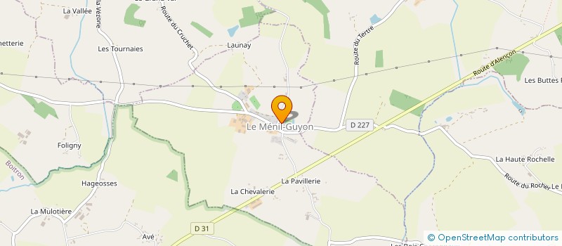 localisation de l'entreprise MONSIEUR FRANCIS PROVOT  SAINT-JULIEN-SUR-SARTHE