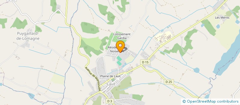 localisation de l'entreprise MONSIEUR FRANCIS PUTERO  LAVIT