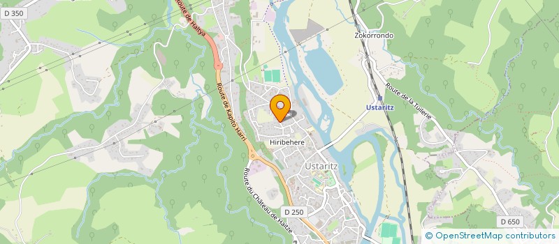 localisation de l'entreprise MONSIEUR FRANCIS QUERO GUARRIDO  JATXOU