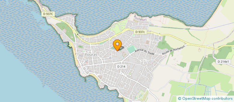 localisation de l'entreprise MONSIEUR FRANCIS RACAUD  FOURAS