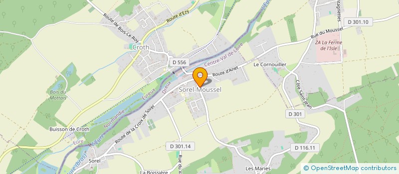 localisation de l'entreprise MONSIEUR FRANCIS RAMOGNINO à SOREL-MOUSSEL