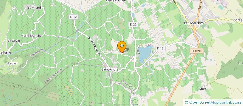 localisation de l'entreprise MONSIEUR FRANCIS RAUX à PORTE-DE-SAVOIE