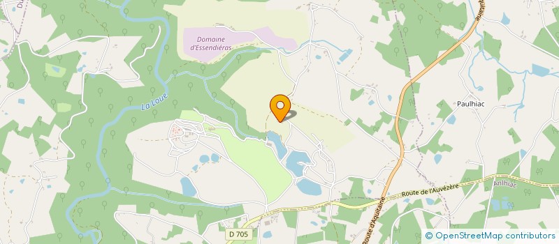 localisation de l'entreprise MONSIEUR FRANCIS RAYNAUD  CLERMONT D EXCIDEUIL