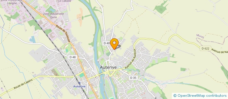 localisation de l'entreprise MONSIEUR FRANCIS RAZES  AUTERIVE