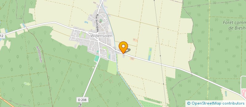 localisation de l'entreprise MONSIEUR FRANCIS REMOND  WIDENSOLEN