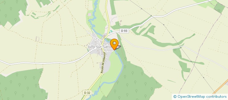 localisation de l'entreprise MONSIEUR FRANCIS RENARD  JULLY-SUR-SARCE